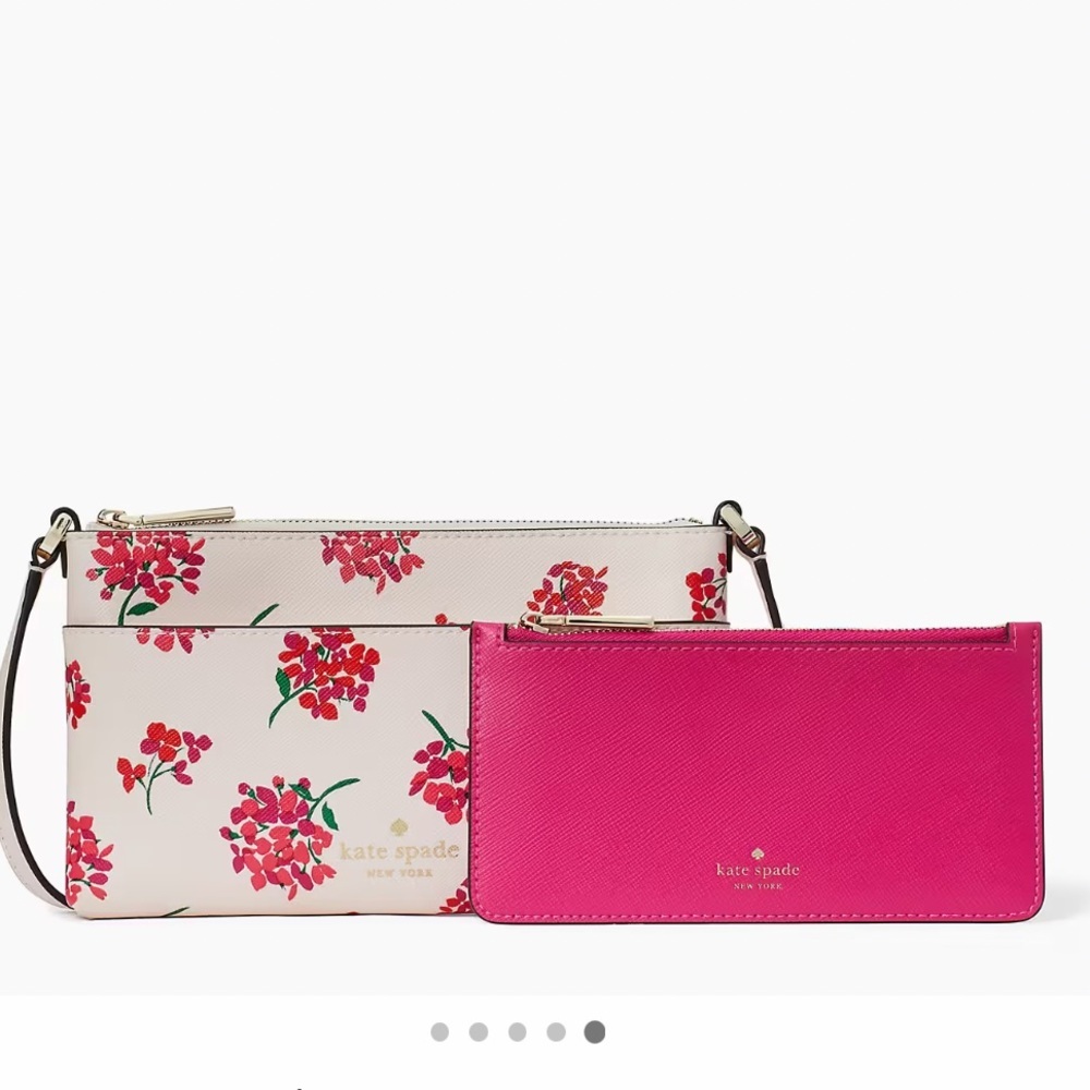 47. Kate Spade Sadie Crossbody Set in Coastal Floral